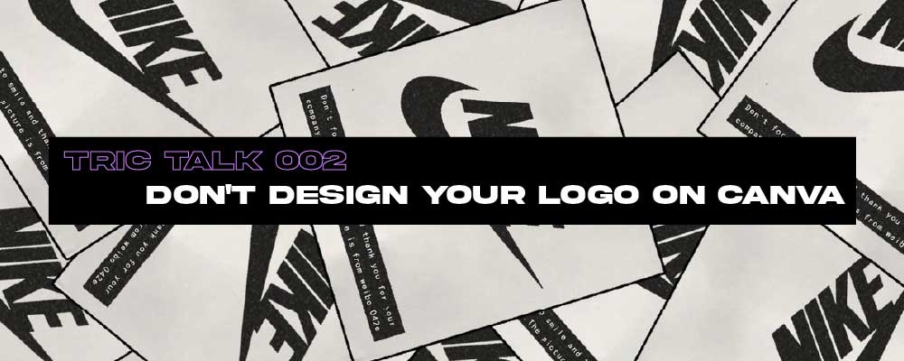Don’t design your logo on Canva